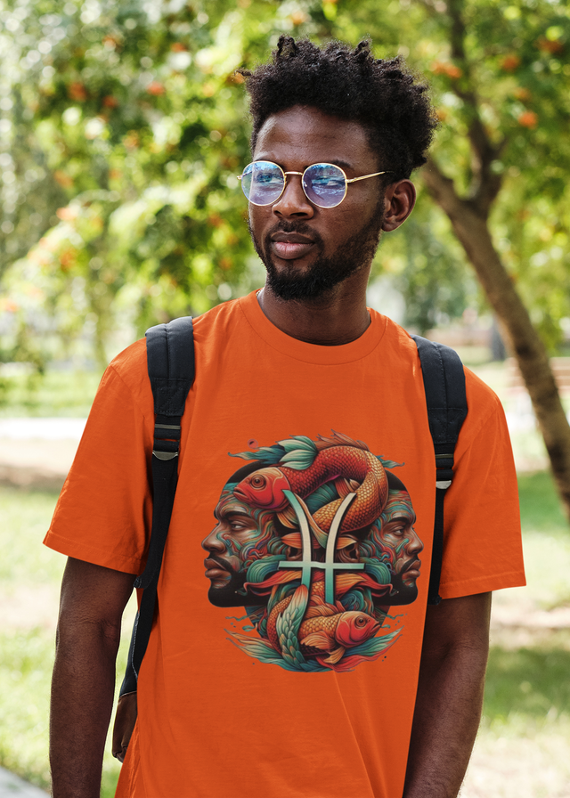 Men's Pisces Zodiac T-shirt